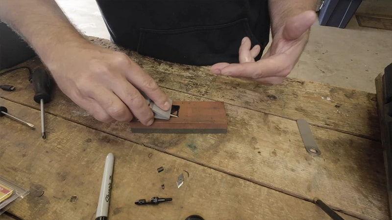 Sharpening a Serrated Magnus Broadhead